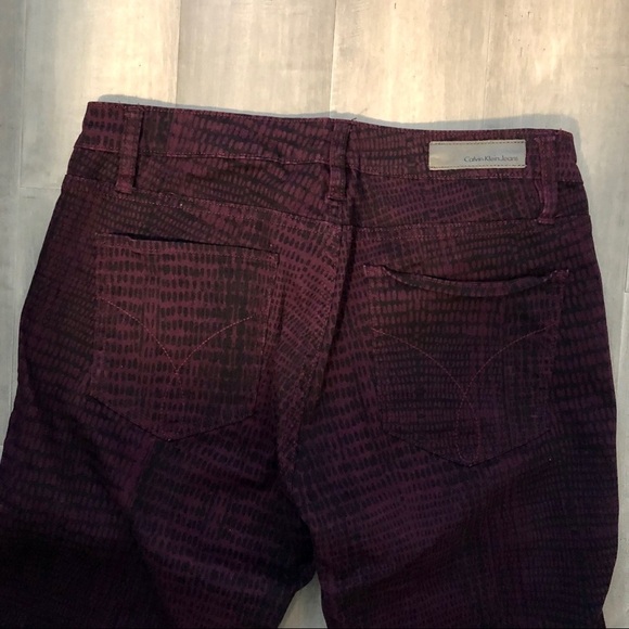 CALVIN Klein Jeans Stretch Skinny Pants size12 - Picture 6 of 7